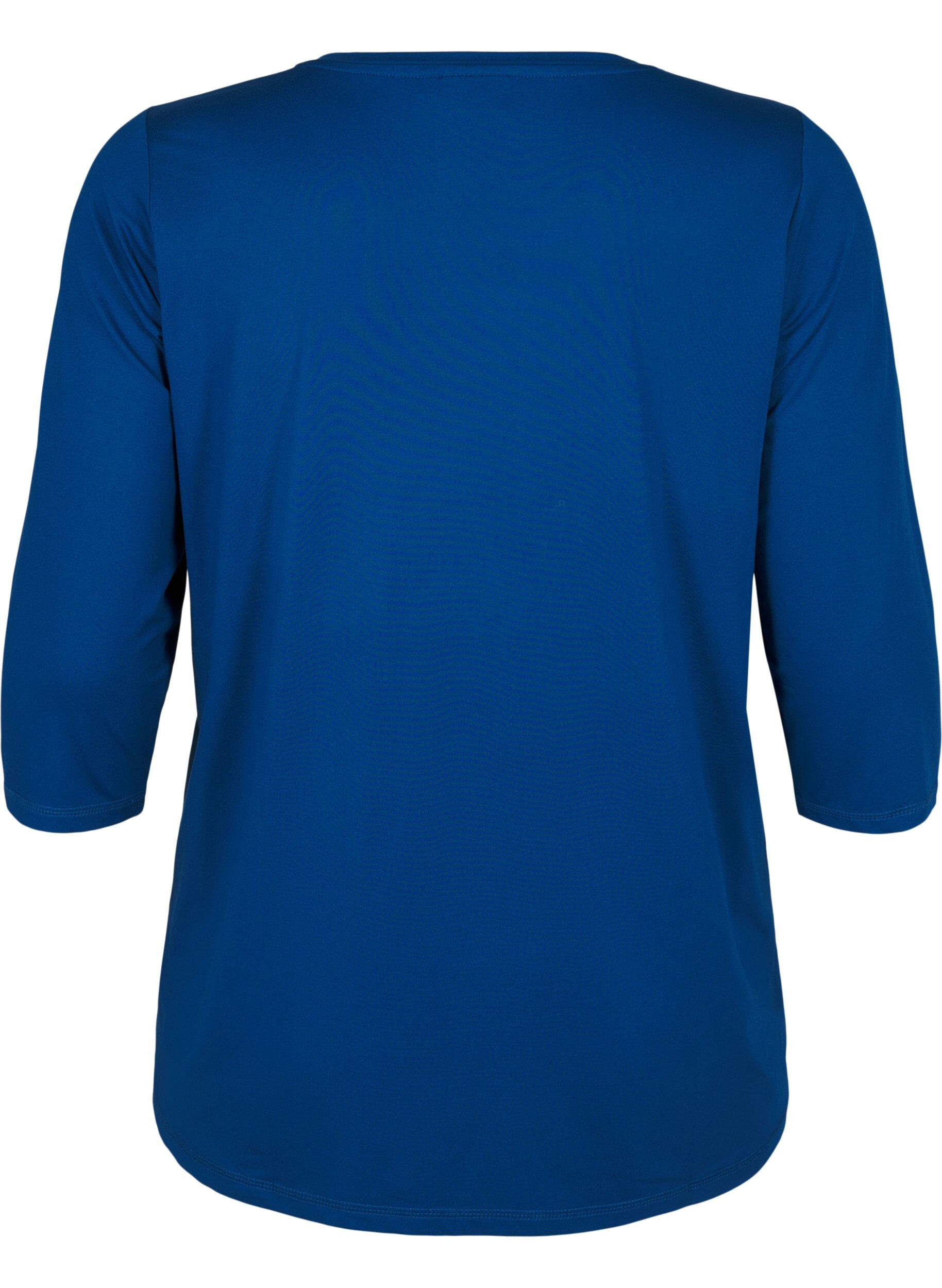 ZizziTrainingsshirt mit 3/4-&Auml;rmeln, Blau, Packshot image number 1