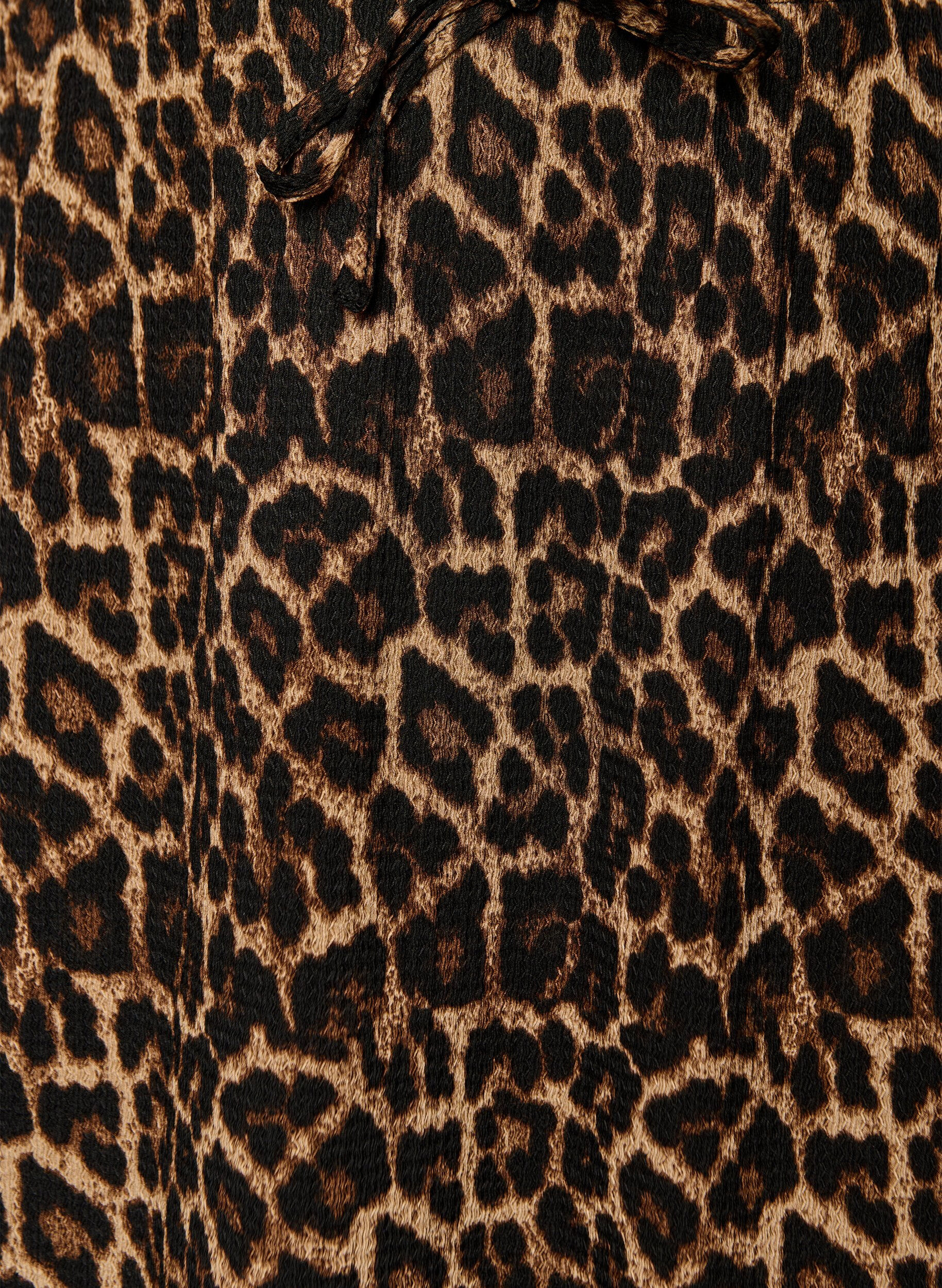 ZizziLanger Rock mit Bindeg&uuml;rtel und R&uuml;schensaum, Schwarz, Packshot image number 2