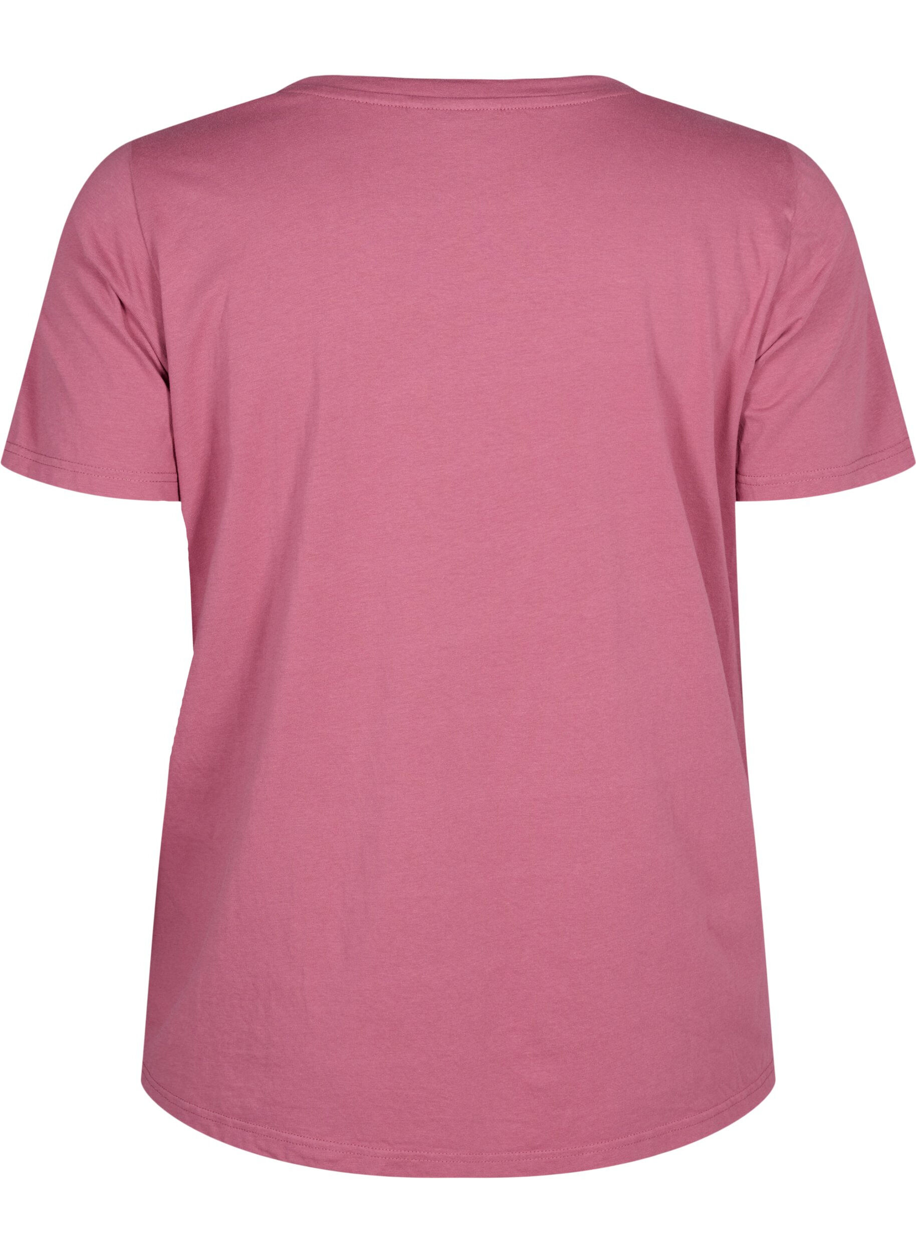 ZizziT-Shirt aus Baumwolle mit Textmotiv, Malaga W. ALASKA, Packshot image number 1