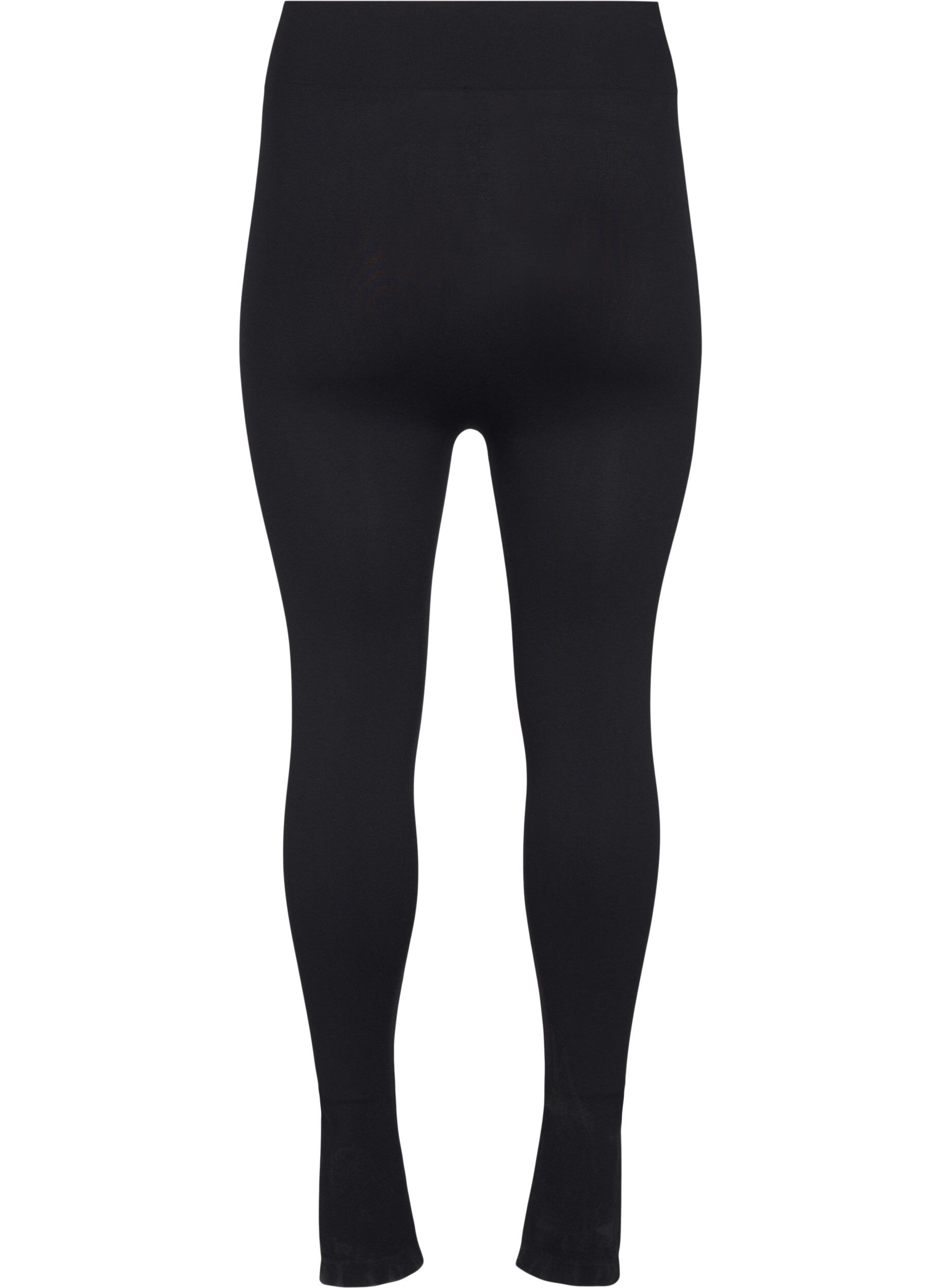 ZizziNahtlose Basic-Leggings, Schwarz, Packshot image number 1