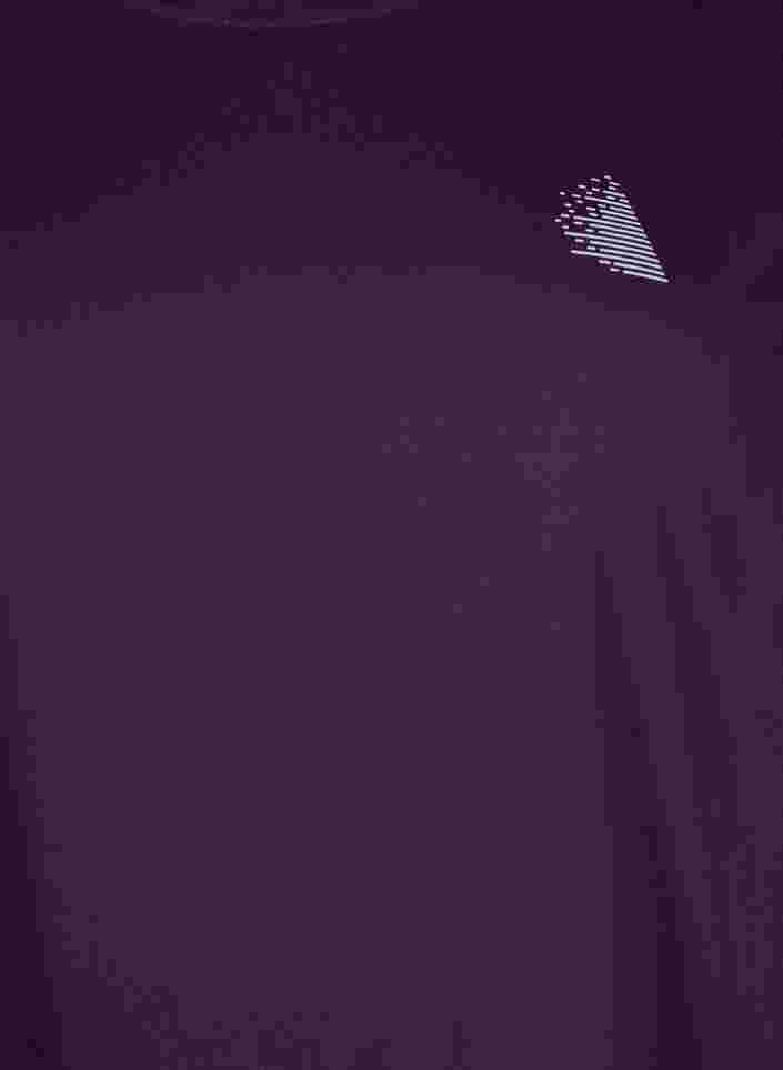 Kurzarm Trainingsshirt, Purple Pennant, Packshot image number 2
