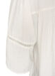 Bluse aus Viskose mit Biesen und Ballon&auml;rmeln, Vanille, Packshot image number 3