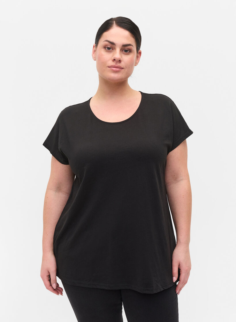 T-Shirt, Black, Model image number 0