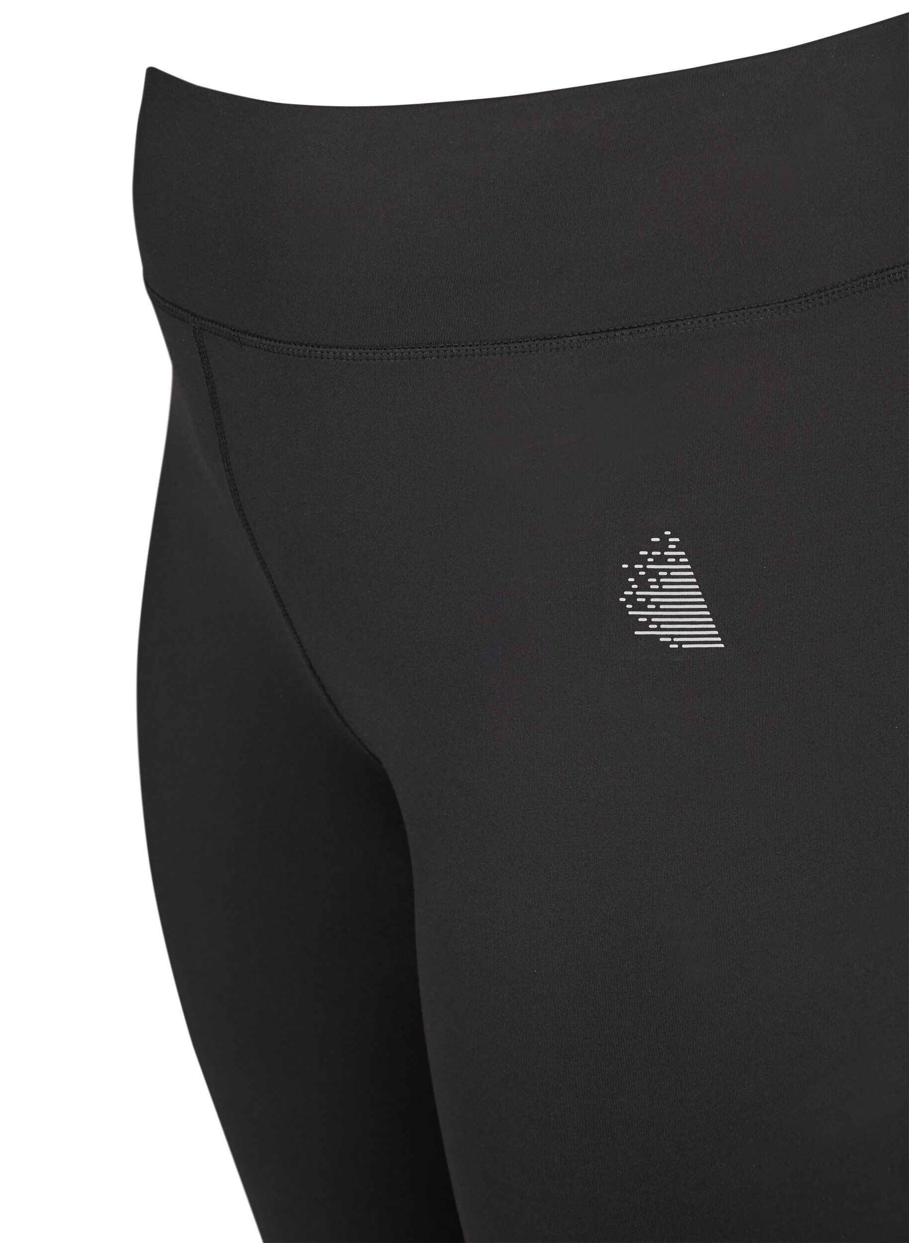 ZizziGek&uuml;rzte Basic-Trainingsleggings, Schwarz, Packshot image number 2