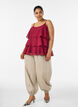 Ballonhose mit Taschen und elastischem Bund, Beige, Model image number 0