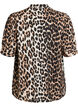 Gemusterte Hemdbluse mit 1/2-&Auml;rmeln, 9990, Packshot image number 1