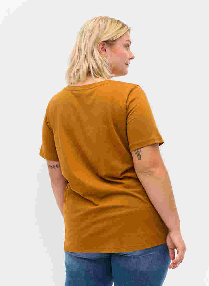 T-Shirt mit Druck aus Baumwolle, Cathay Spice UPBEAT, Model image number 1
