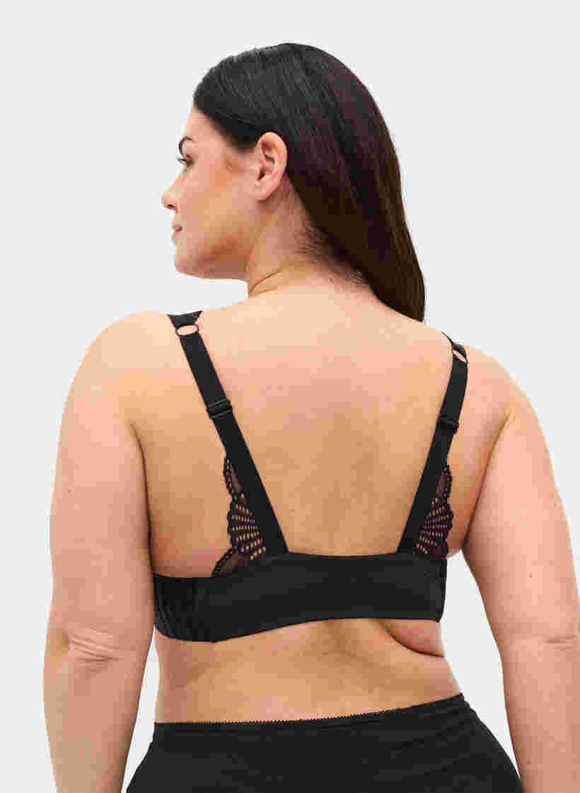 BH Rückenteil mit Spitze, Black Lace 1, Model