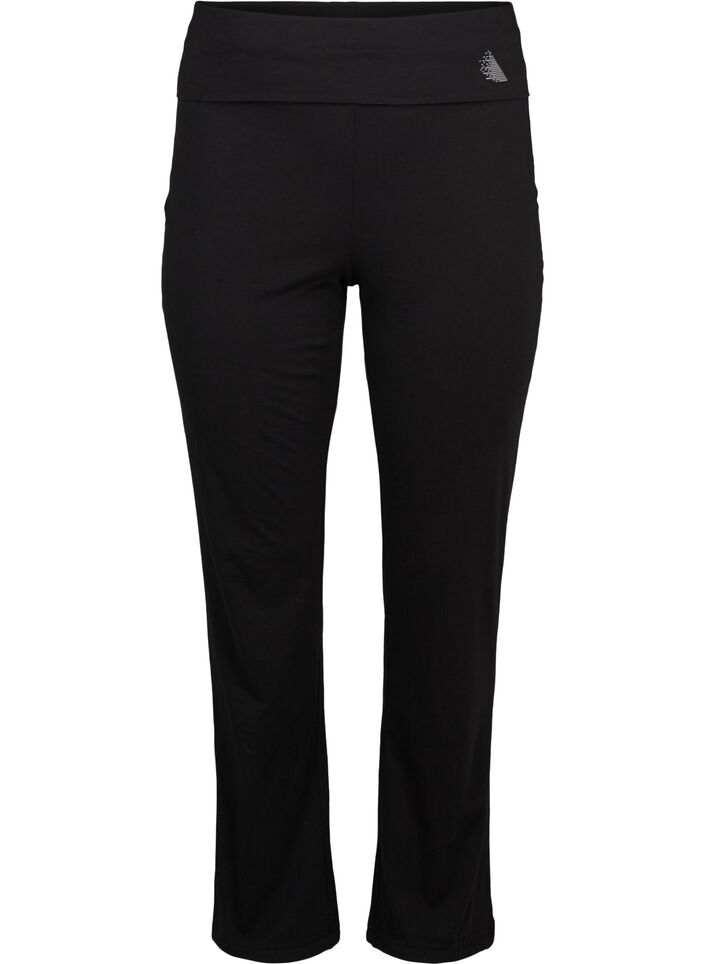 Sporthose aus Baumwolle, Schwarz, Packshot image number 0