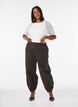 Top aus Mesh mit kurzen &Auml;rmeln und Rundhalsausschnitt, Vanille, Model image number 1