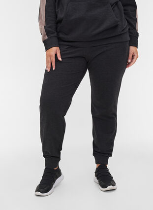 Lockere Sweatpants mit Taschen, Black, Model image number 2