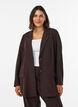 Blazer mit Taschen und Schlitzen, Braun, Model image number 0