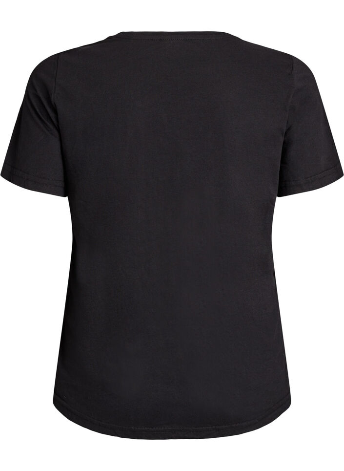 FLASH - T-Shirt mit Print, Schwarz, Packshot image number 1