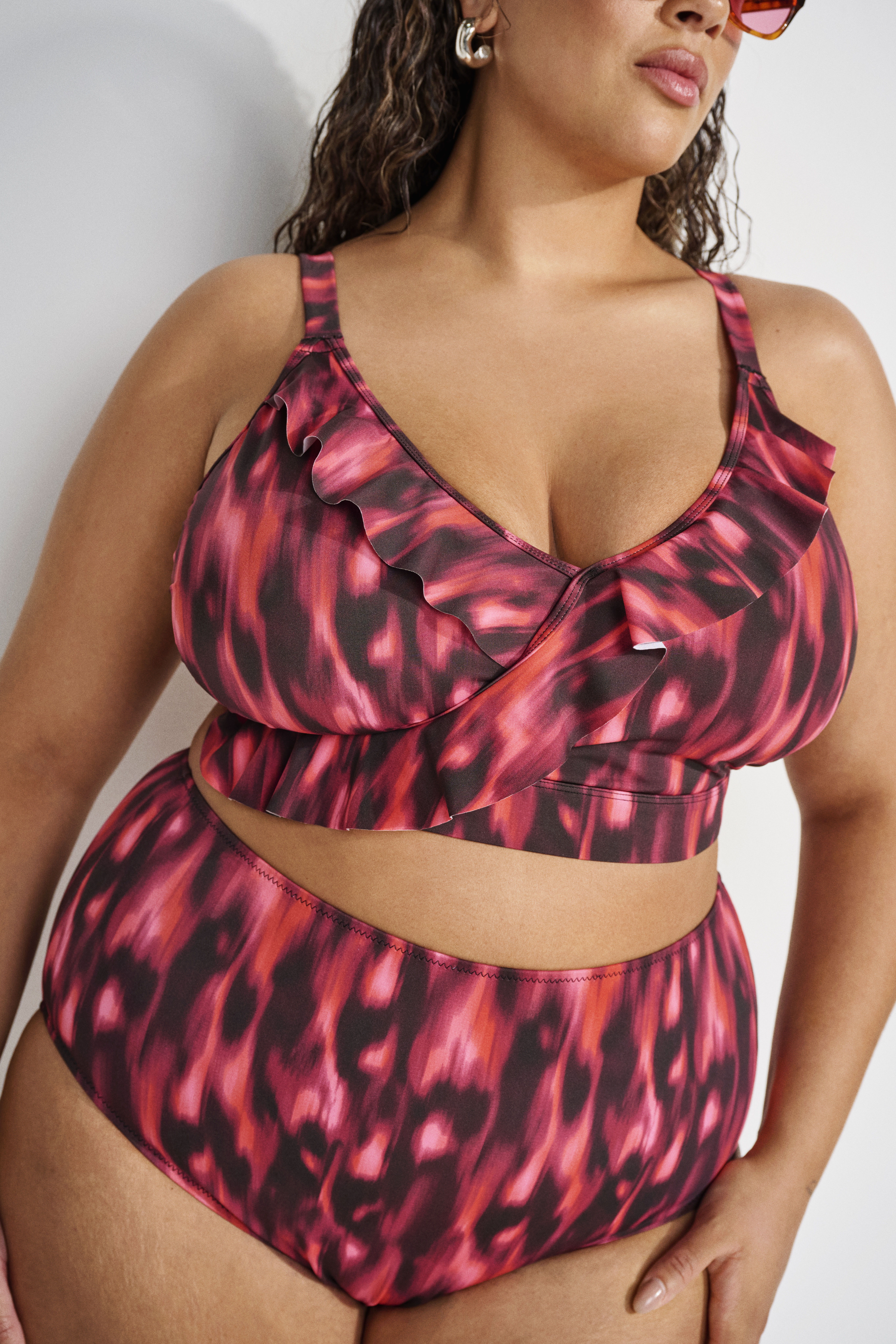 ZizziBikini mit R&uuml;schen, , Model