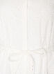 Hemdblusenkleid aus Broderie Anglaise mit Bindeg&uuml;rtel, Wei&szlig;, Packshot image number 2