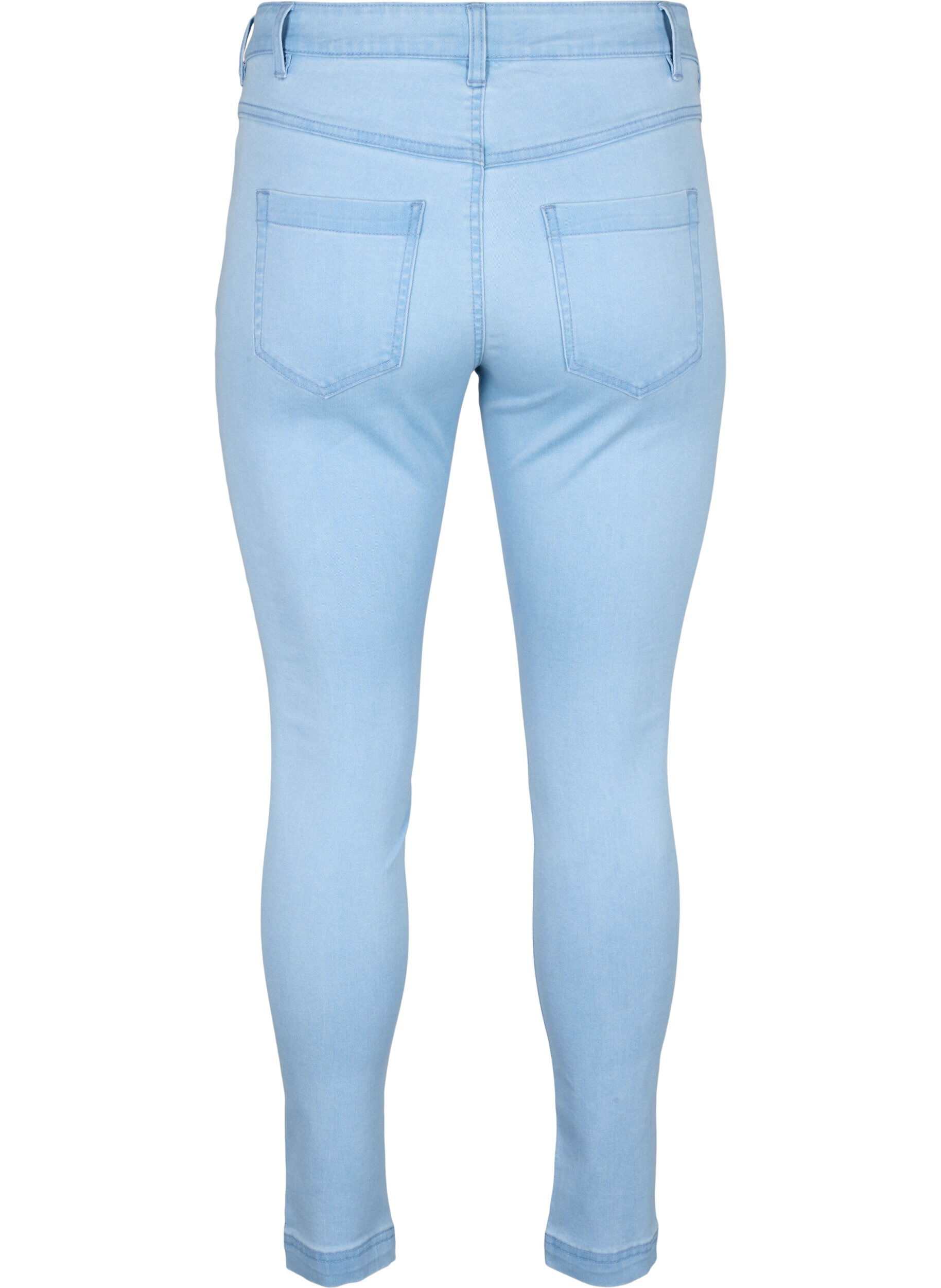 ZizziViona Jeans mit normaler Taille, Blau, Packshot image number 1