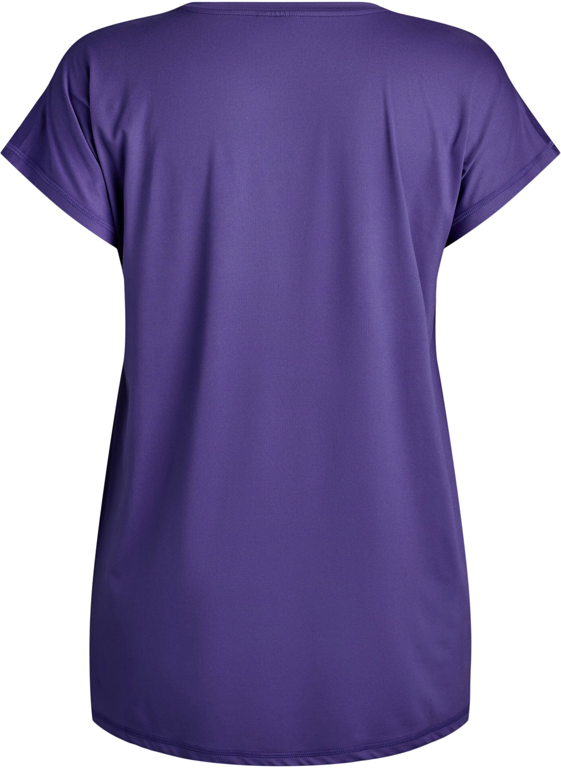 ZizziLanges Trainingsshirt, Lila, Packshot image number 1