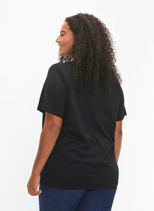 FLASH - T-Shirt mit Motiv, Black Be Kind, Model image number 1