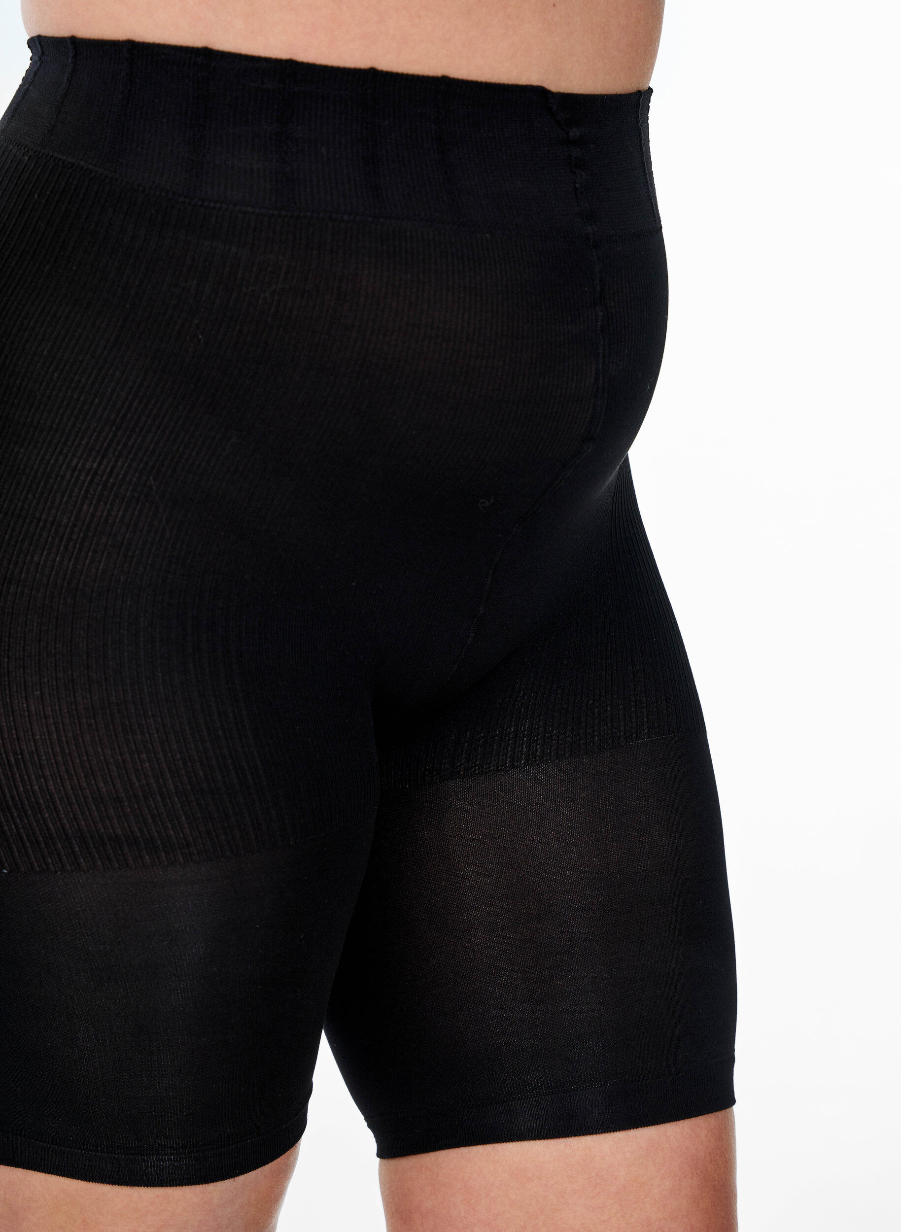 Zizzi2er-Pack Push-up-Shorts aus 60 Denier mit Shaping-Effekt, Black, Packshot image number 2