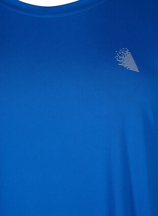 Kurzärmeliges Trainings-T-Shirt, Princess Blue, Packshot image number 2