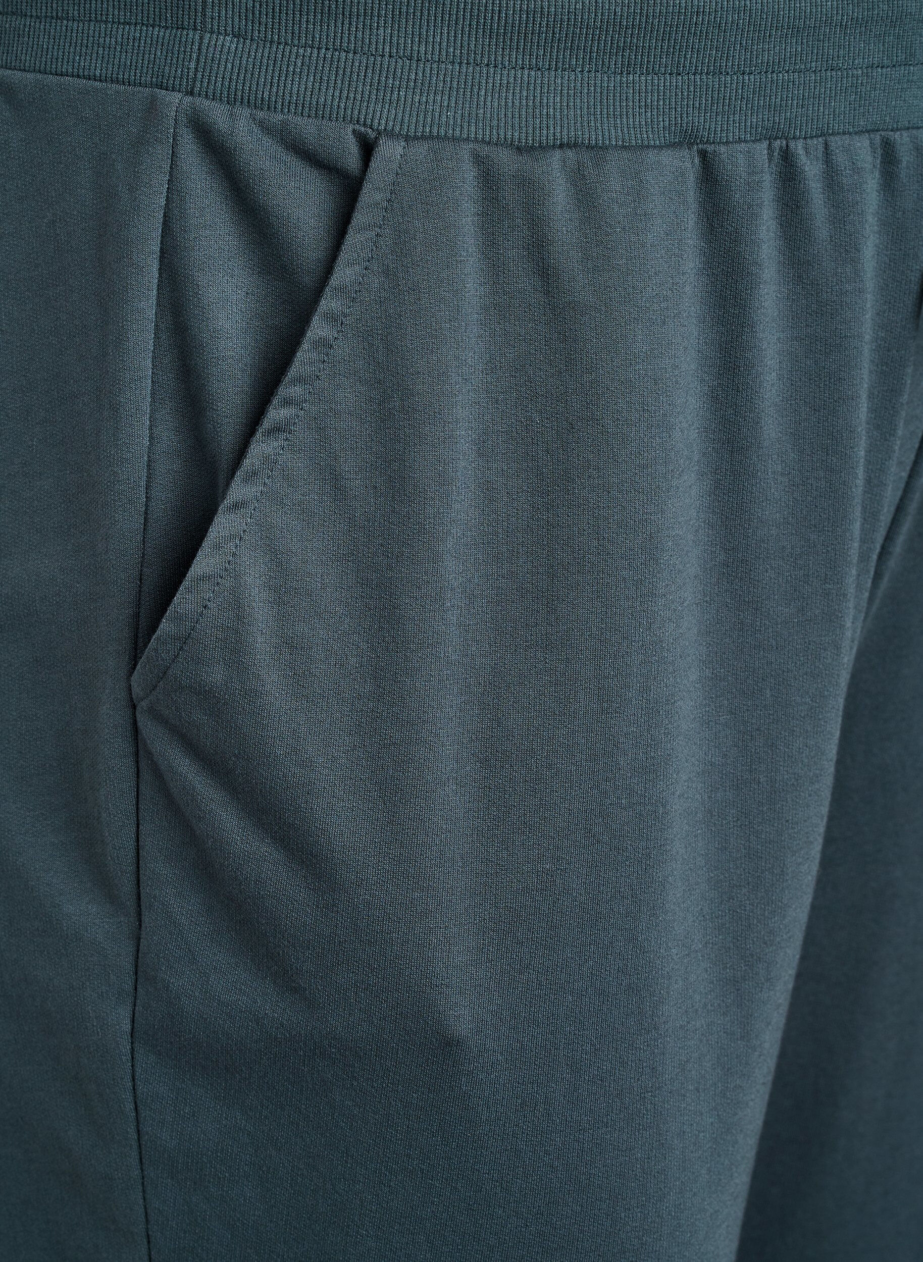 ZizziLockere Trainingshose mit Taschen, Gr&uuml;n, Packshot image number 3
