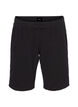 Lockere Shorts aus Baumwolle mit Taschen, Schwarz, Packshot image number 0