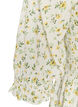 Gebl&uuml;mtes Sommerkleid aus Viskose, Wei&szlig;, Packshot image number 3