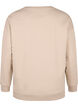 Sweatshirt mit Rundhalsausschnitt, Simply Taupe, Packshot image number 1