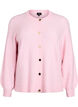 Cardigan aus weichem Strick mit goldfarbenen Kn&ouml;pfen, Rot, Packshot image number 0