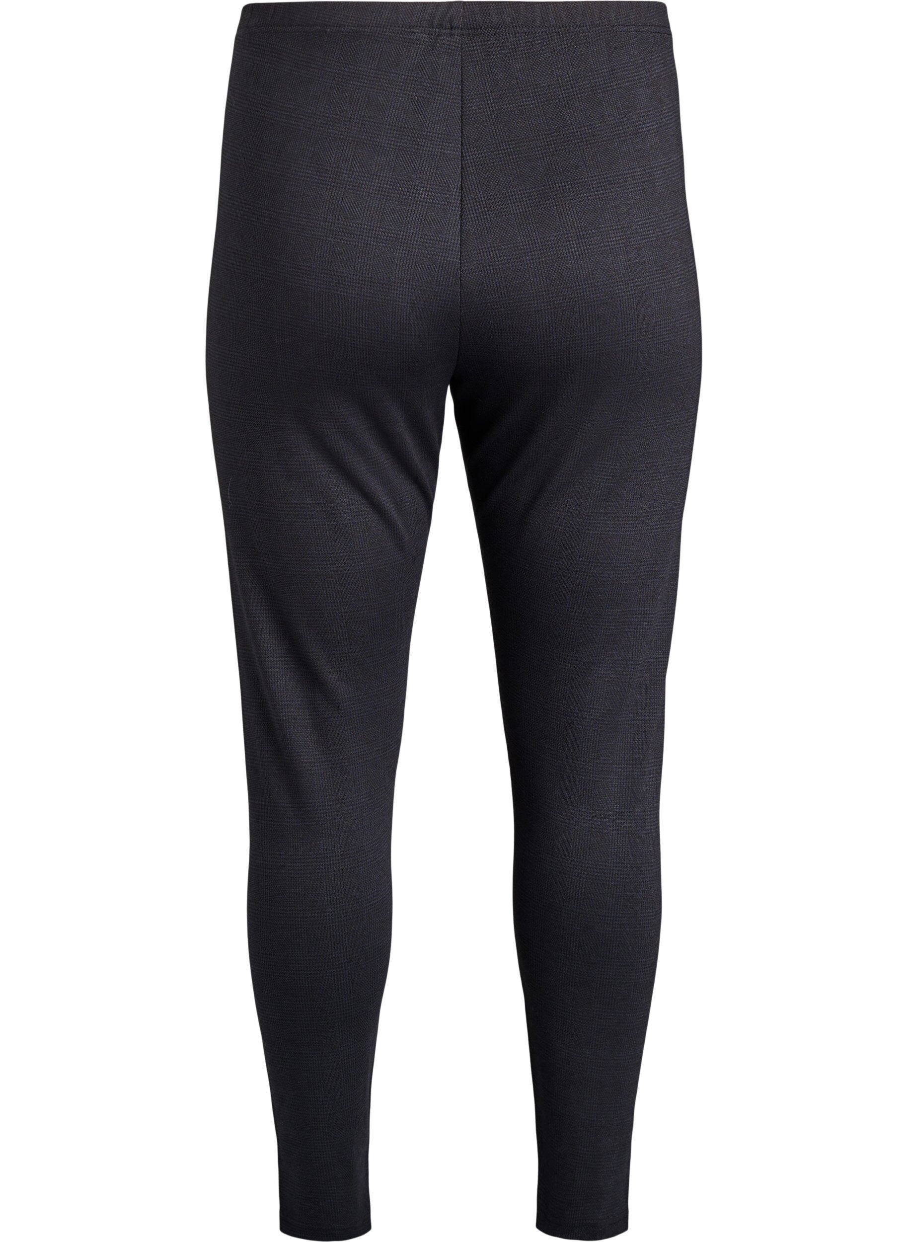 ZizziLeggings mit normaler Taille und Muster, Schwarz, Packshot image number 1