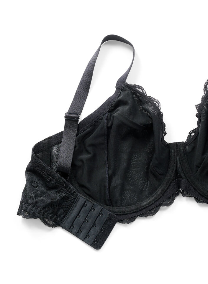 BH mit durchgehender Spitze, Schwarz, Packshot image number 3