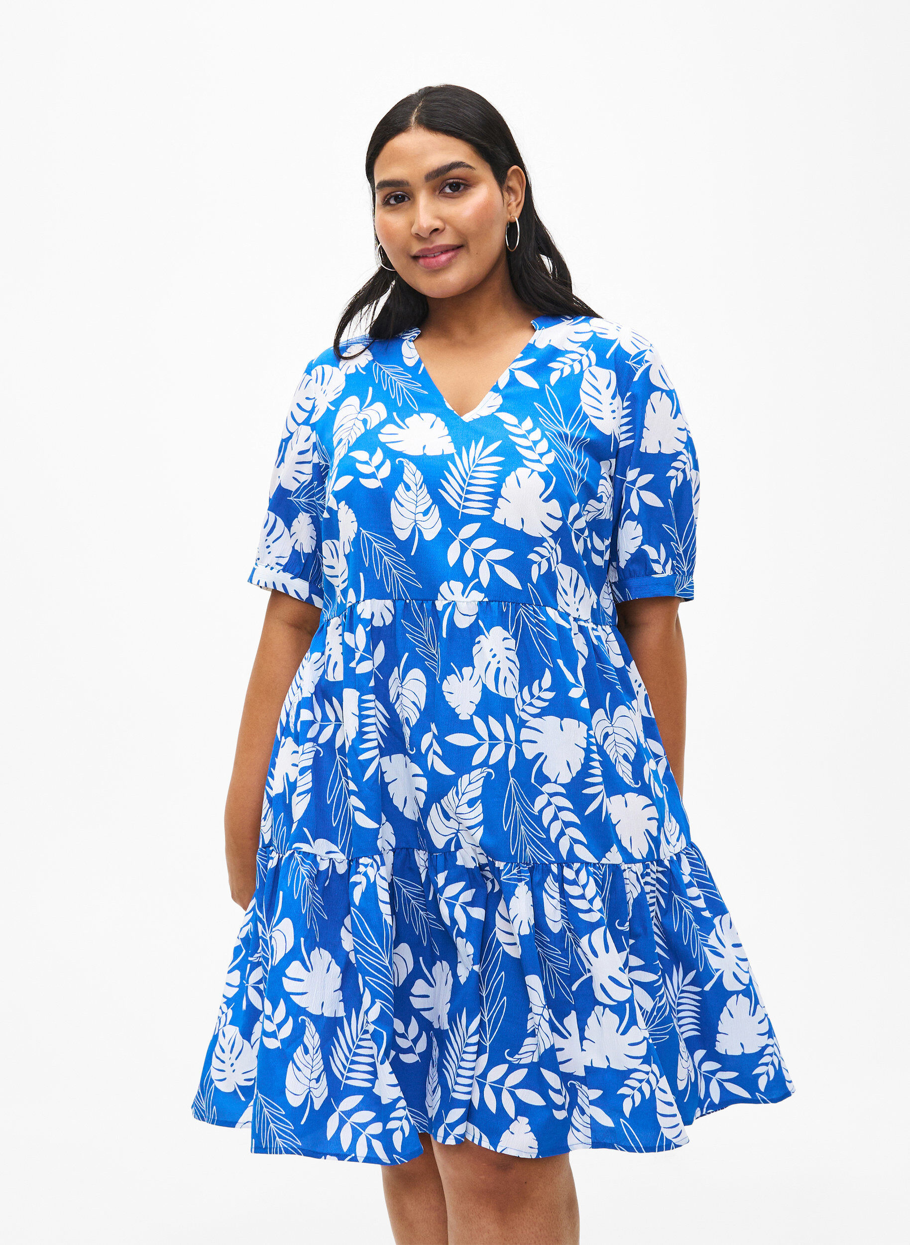 Zizzi kleid blau