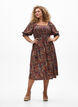 Sommerkleid aus Viskose mit Paisleymuster, Blau, Model image number 1
