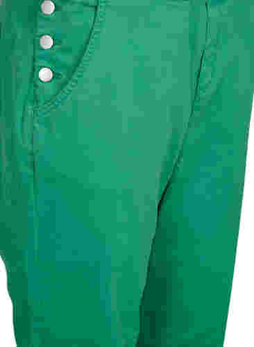 Farbiger Jeans-Overall, Holly Green, Packshot image number 3