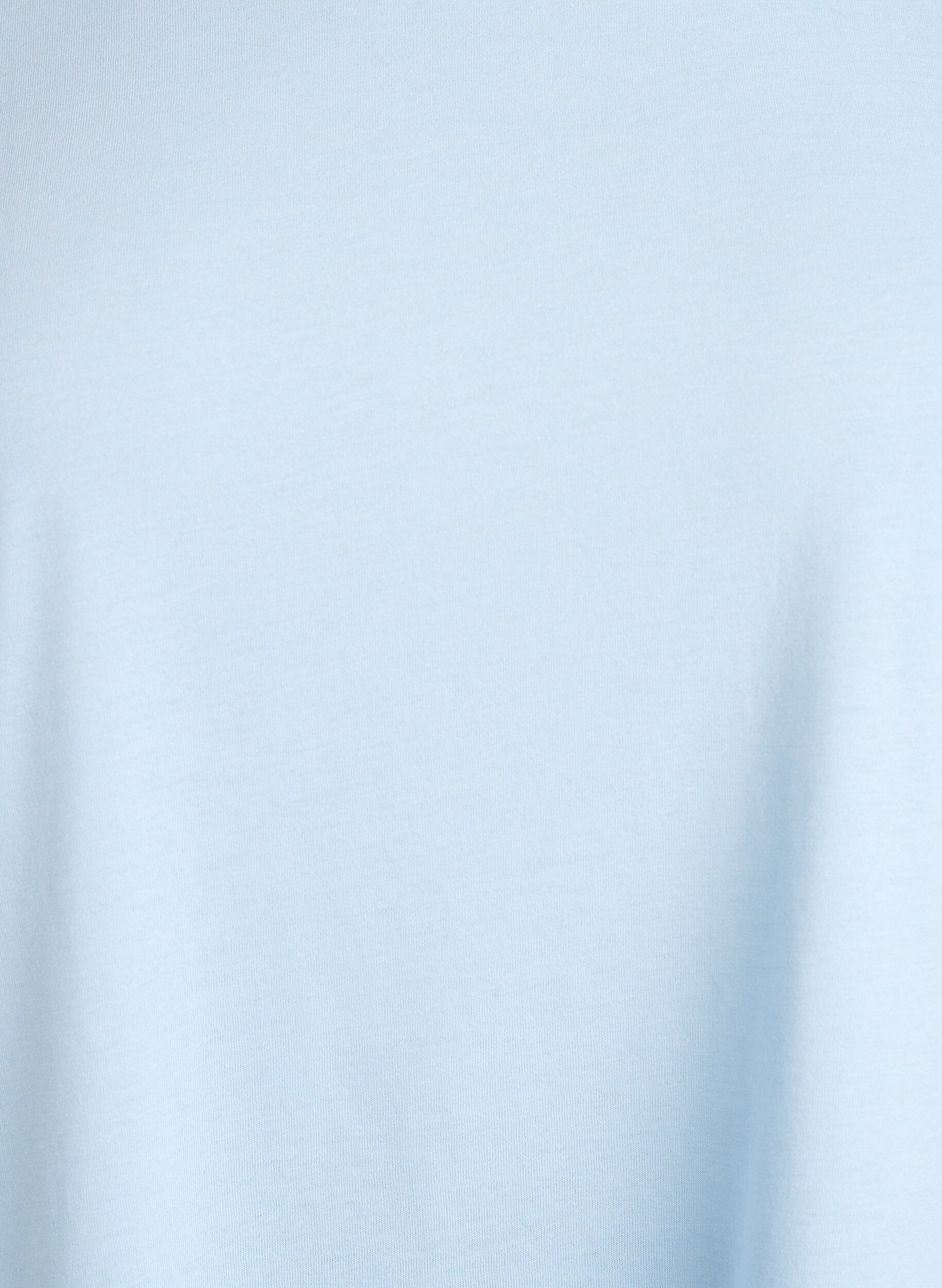 ZizziKurz&auml;rmeliges T-Shirt aus einer Baumwollmischung, Blau, Packshot image number 2