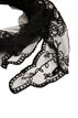 Dreieckiges Spitzentuch, Schwarz, Packshot image number 1