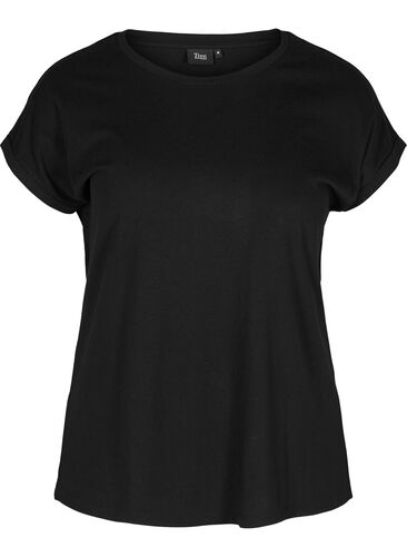 T-Shirt, Black, Packshot image number 0