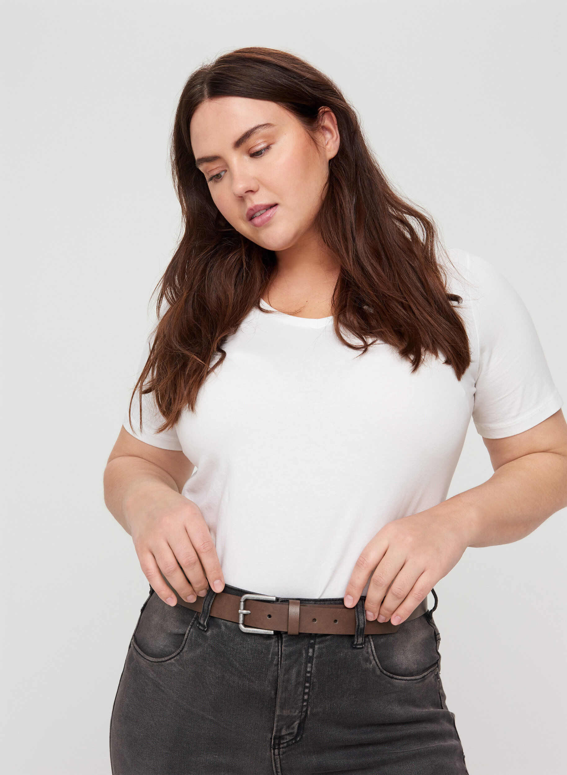 ZizziG&uuml;rtel aus Kunstleder, Bracken, Model image number 1