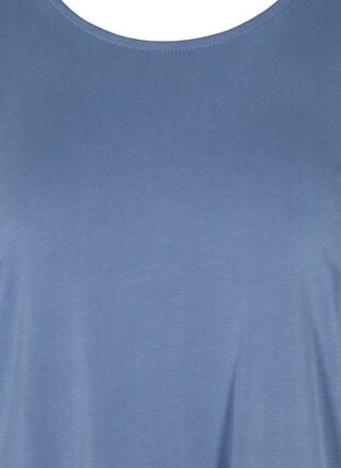 Kurzarm T-Shirt mit Rundhalssausschnitt, Bijou Blue, Packshot image number 2