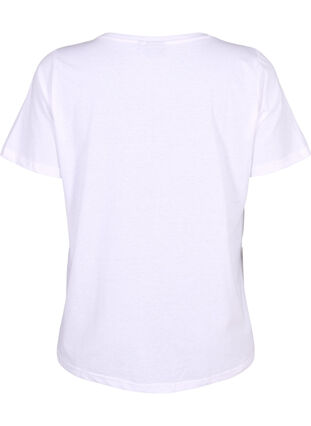 FLASH - T-Shirt mit Motiv, Bright White Heart, Packshot image number 1