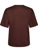 T-Shirt mit Strasssteinen und Rundhalsausschnitt, Braun, Packshot image number 1
