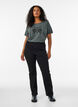 T-Shirt mit Print, Gr&uuml;n, Model image number 1