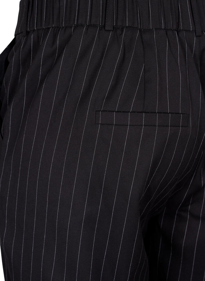 Hosen mit Nadelstreifen, Black W. Pinstripe, Packshot image number 3