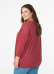 Bluse aus Jersey mit 3/4-&Auml;rmeln, Rot, Model image number 2
