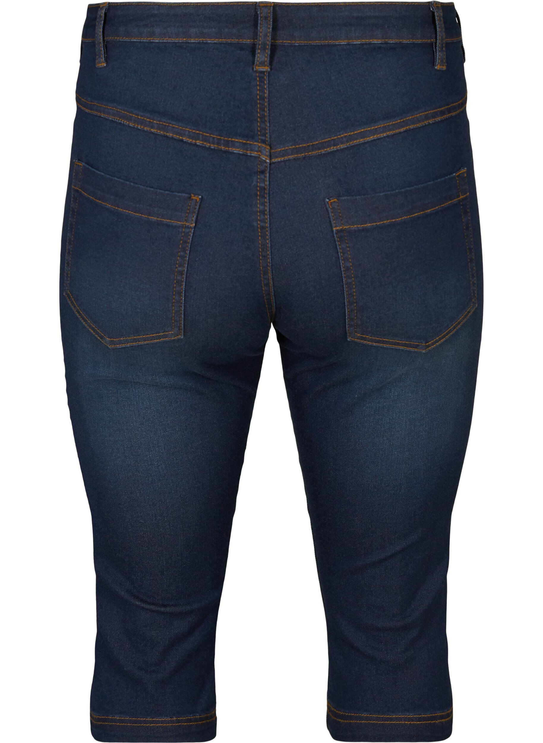 ZizziSlim Fit Emily Capri Jeans, Blau, Packshot image number 1
