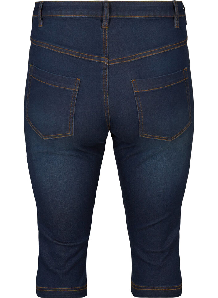 Slim Fit Emily Capri Jeans, Blau, Packshot image number 1
