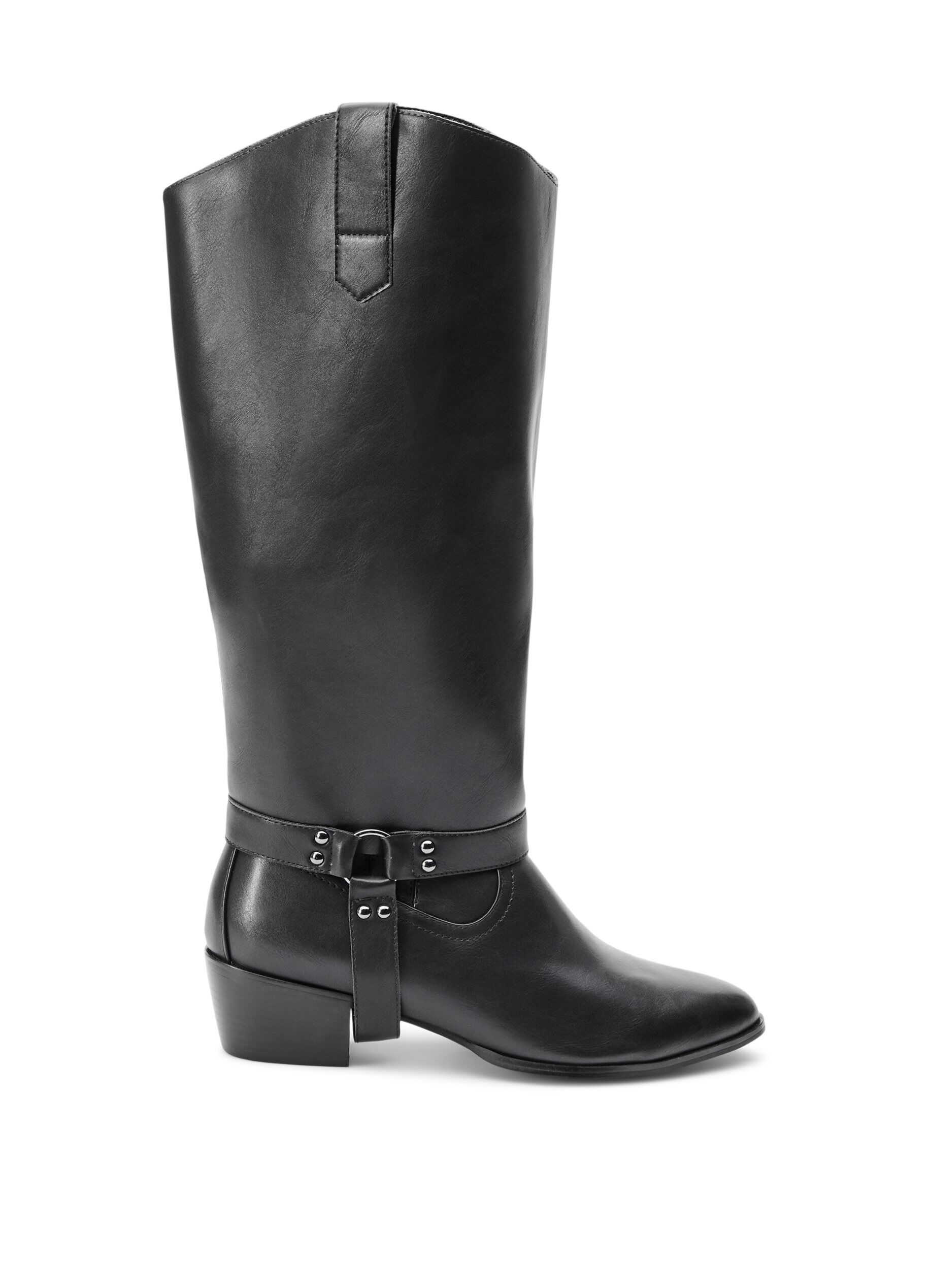 Extra Weite - Hoher Stiefel mit abnehmbarem Schaft