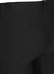 Slim Fit Caprihose aus Viskosemischung, Schwarz, Packshot image number 3