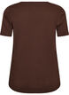 Weihnachts-T-Shirt aus Bio-Baumwolle, Braun, Packshot image number 1