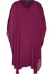 Kurzes Chiffonkleid mit V-Ausschnitt, Lila, Packshot image number 0